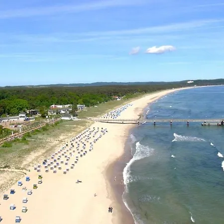 Meeresblick Residenzen Ferienwohnung 23 Mit Sauna- Und Schwimmbadnutzung Im Ahoi Sellin 괴렌